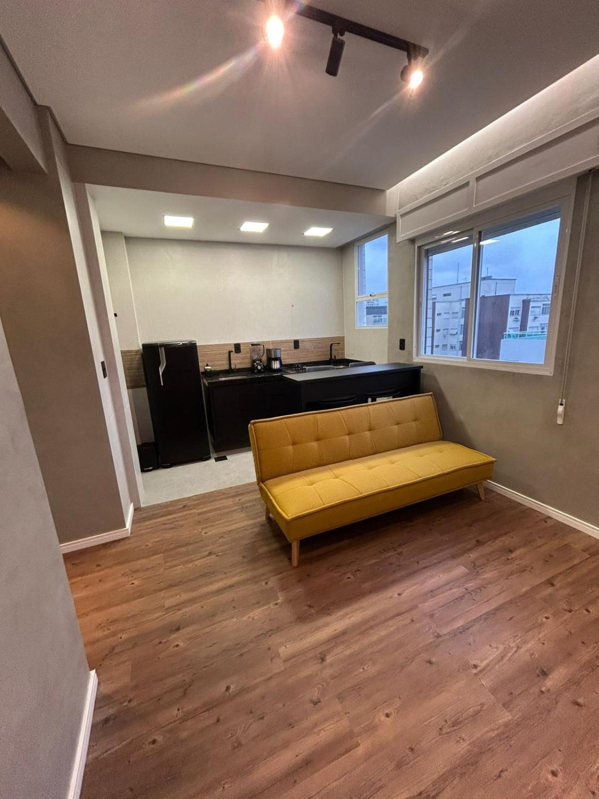 Apartamento Frente A Praia Do Embare Santos מראה חיצוני תמונה