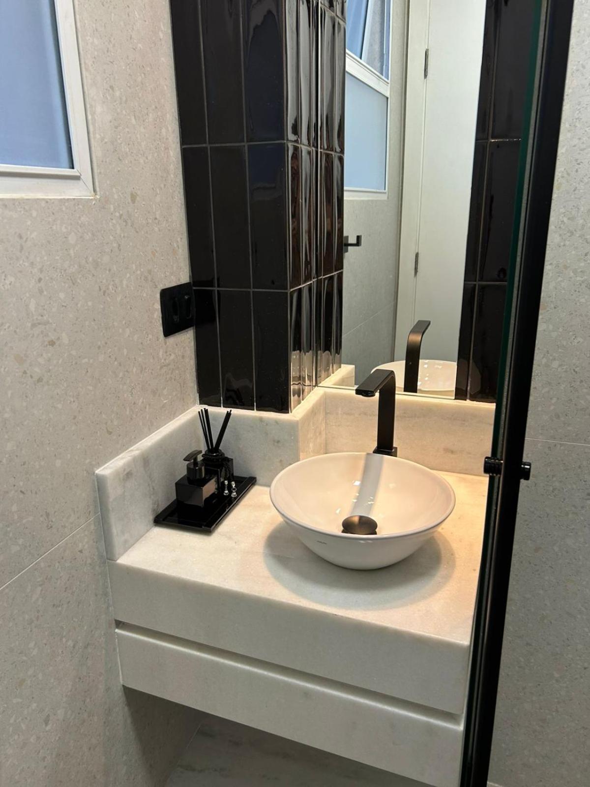 Apartamento Frente A Praia Do Embare Santos מראה חיצוני תמונה